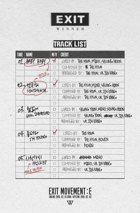 GAGNANT à revenir avec des pistes de titre doubles Composé par Nam Taehyun membre