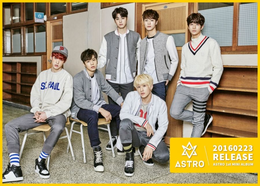 Le nouveau groupe de Fantagio, ASTRO, dévoile son premier teaser d'image et son logo