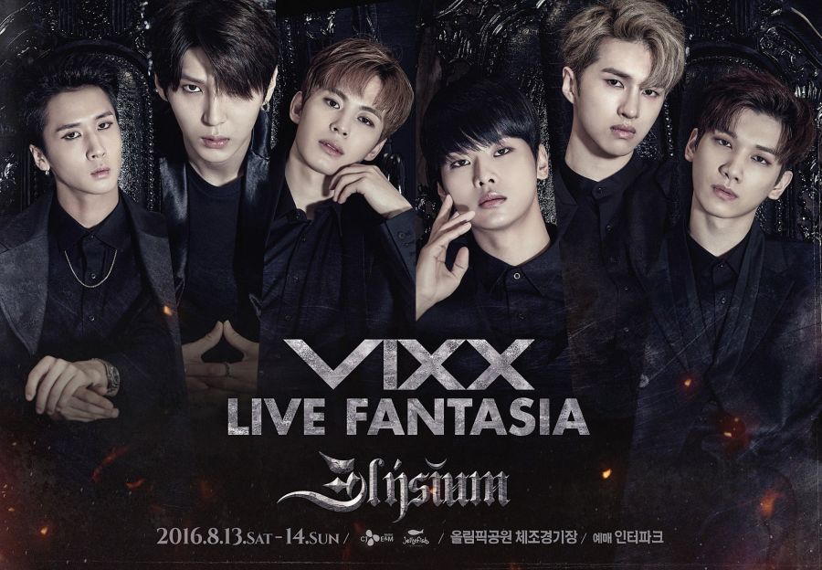 Les membres de VIXX lancent de nouvelles affiches pour leur concert