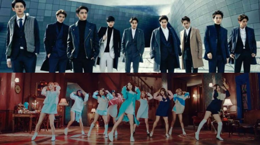 EXO, TWICE, entre autres, révélé dans la 2ème liste d'artistes à présenter aux 