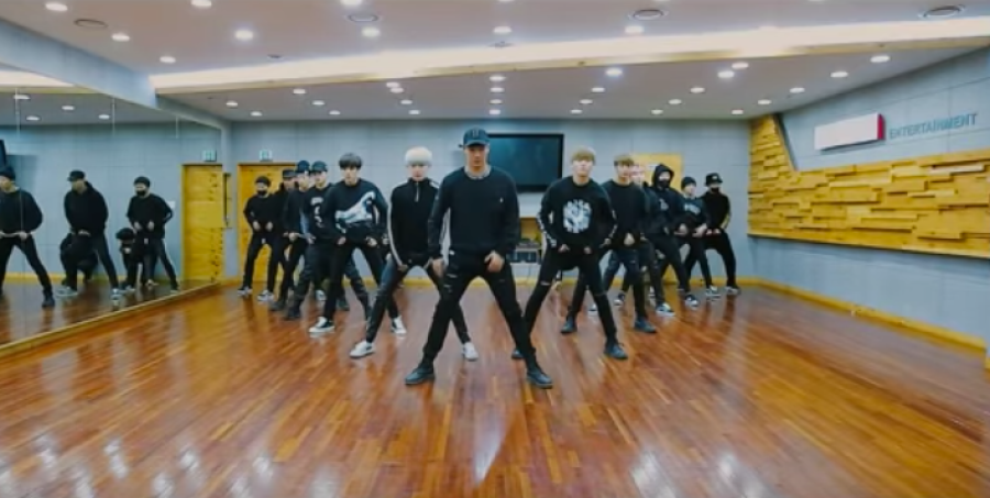 MONSTA X publie une vidéo sur la pratique de la danse pour sa performance au SBS Gayo Daejun 2016