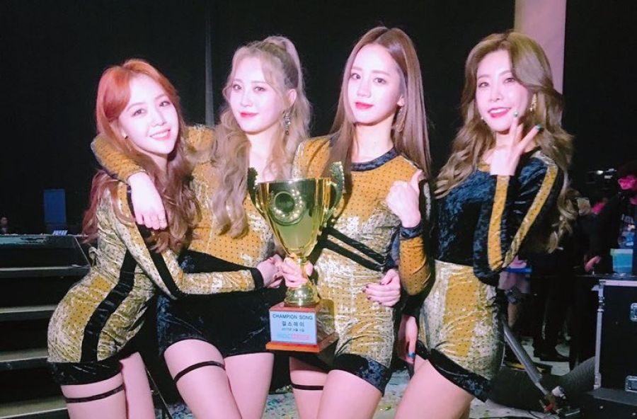 Girl's Day remporte son deuxième trophée pour 