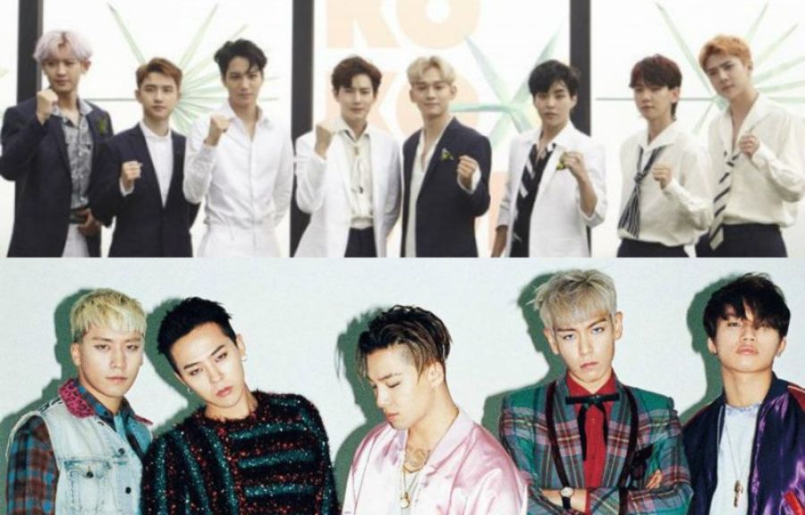 EXO et BIGBANG font partie du Livre Guinness des records avec le plus grand nombre de Dasaeng remportés en MAMA