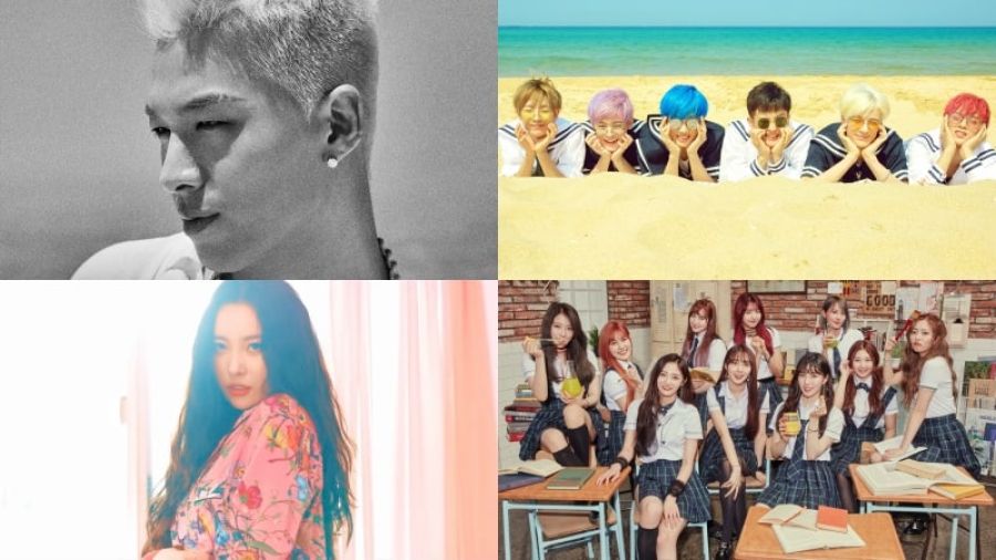 Les versions de Taeyang, NCT Dream, Sunmi et PRISTIN sont en tête des palmarès mondiaux du Billboard