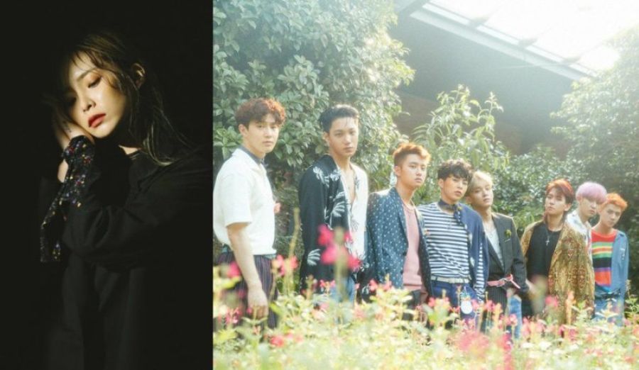 Heize et EXO dirigent les listes mensuelles de Gaon pour le mois de juillet