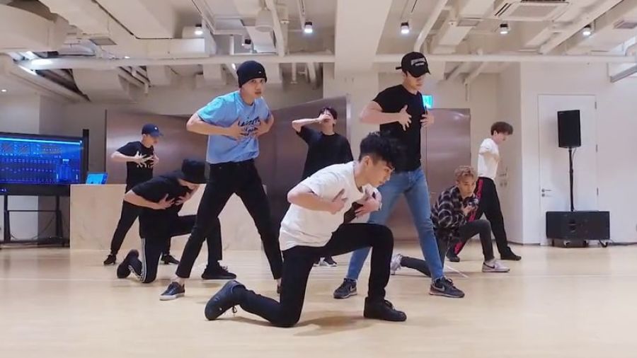 EXO publie une vidéo de pratique de danse pour 