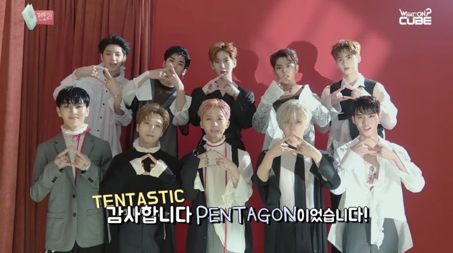 PENTAGON montre à ses fans les images des coulisses de la séance photo de son album