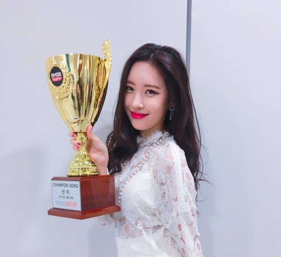 Sunmi obtient la deuxième victoire pour 