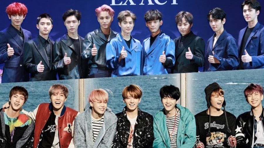 HOTTRACKS tombe en raison de la pré-commande des albums EXO et BTS