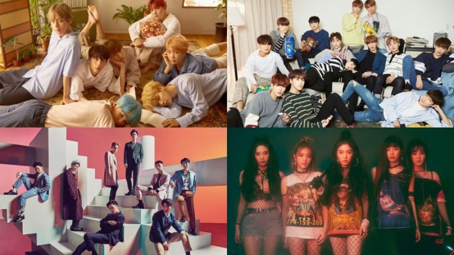 BTS, SEVENTEEN, EXO et Red Velvet remportent les 5 premières places de la liste des albums mondiaux de Billboard