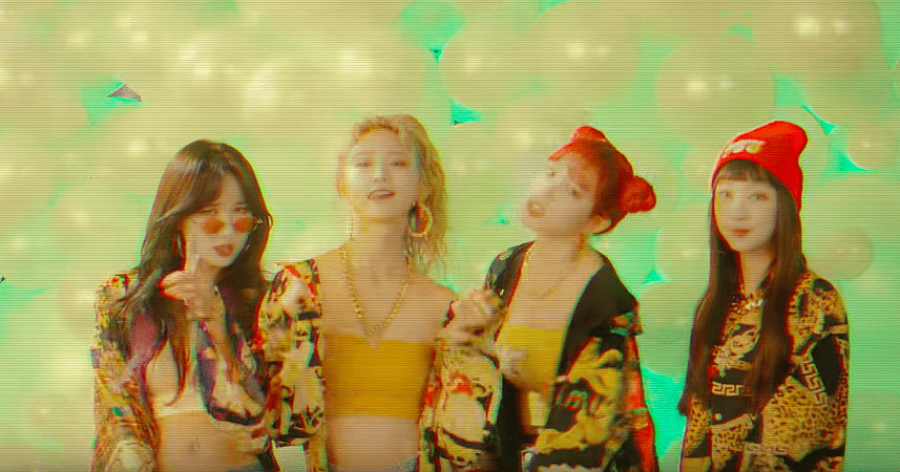 EXID publie son nouveau clip avec des vibrations rétro 