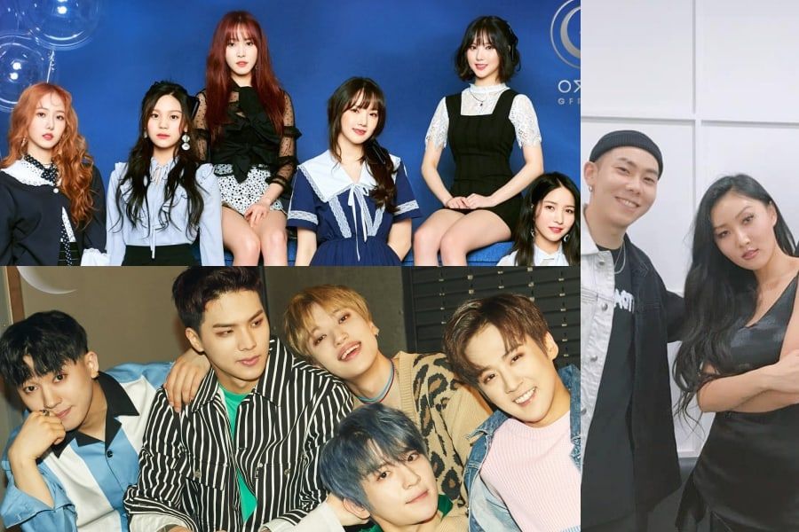 GFRIEND, Teen Top, Hwasa de MAMAMOO et Loco mènent les listes hebdomadaires de Gaon