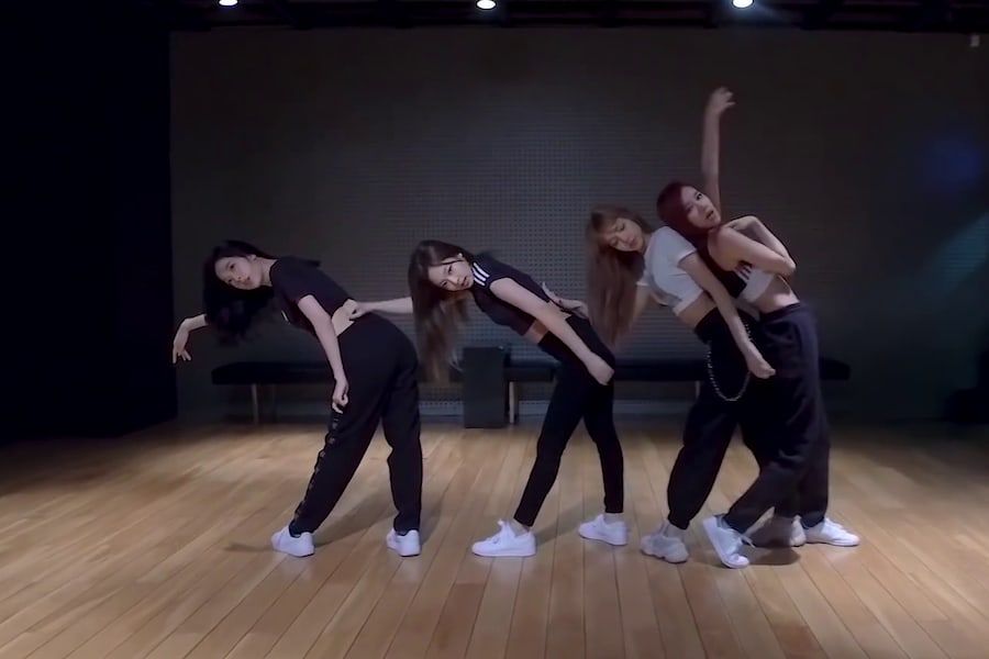 BLACKPINK impressionne par ses mouvements dans la vidéo de pratique de danse pour 