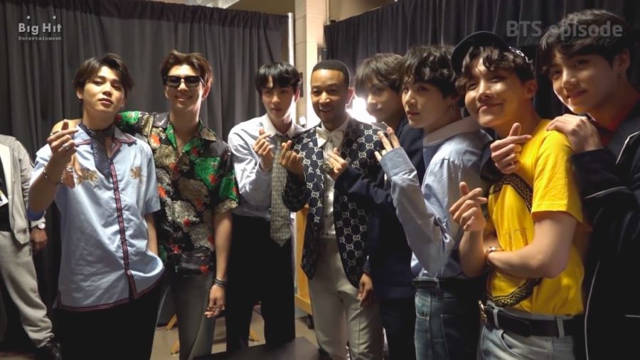 BTS rencontre John Legend, Taylor Swift, Pharrell Williams et bien d'autres dans une nouvelle vidéo des BBMA 2018