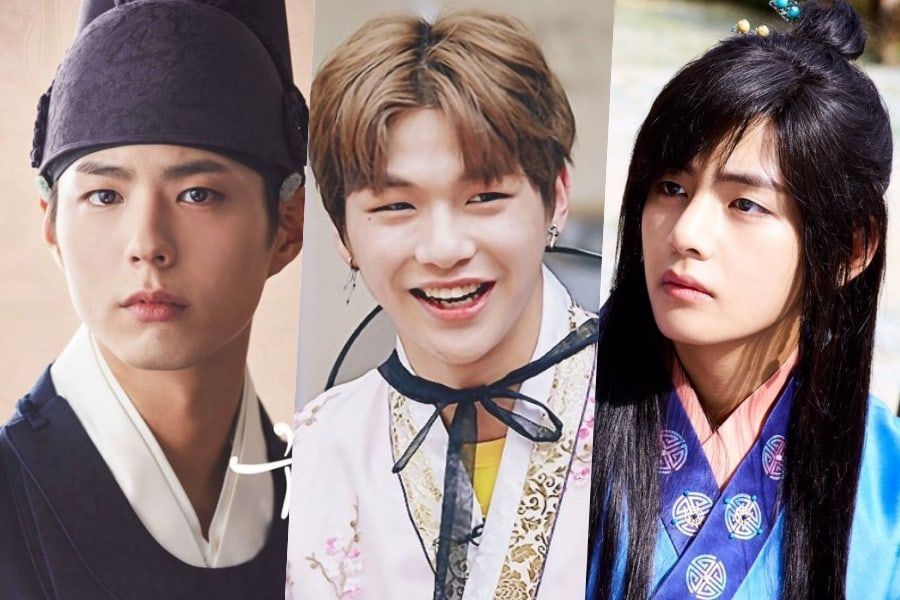 Park Bo Gum, Kang Daniel de Wanna One et V de BTS en tête de liste des stars les plus en vue de hanbok