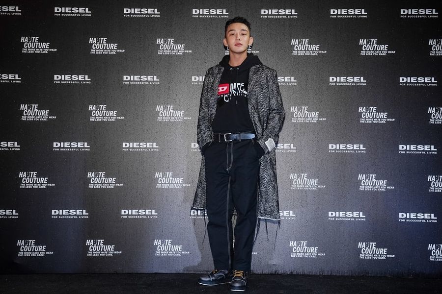 Yoo Ah In est le premier acteur asiatique à être sélectionné comme modèle mondial de la marque de mode Diesel