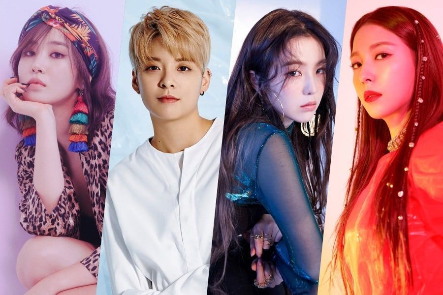 Yuri de Girls 'Generation, Amber de f (x) et Irene de Red Velvet montrent leur soutien à BoA