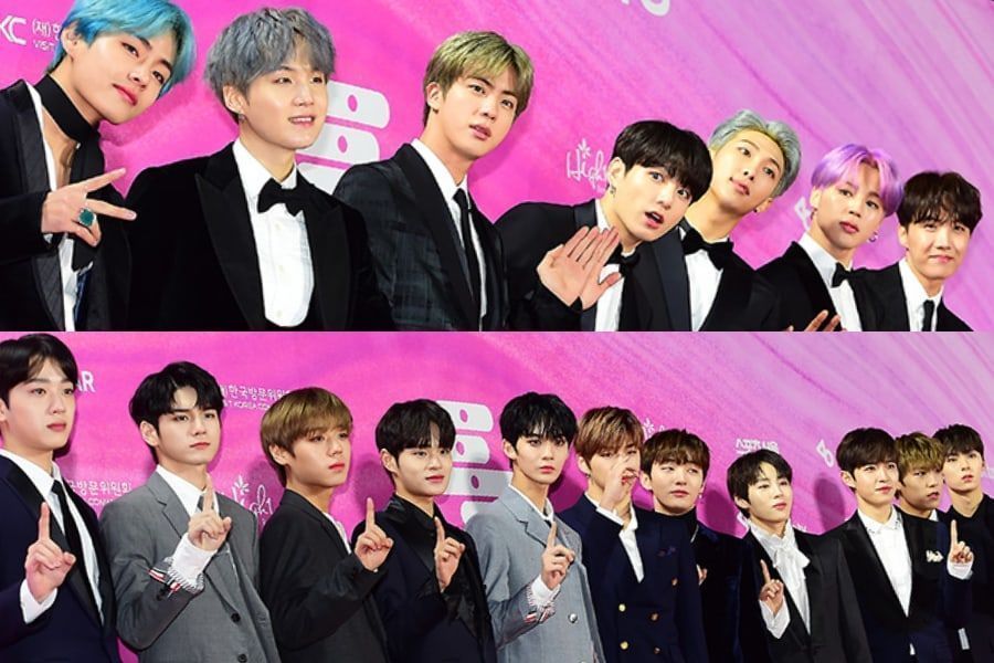 Les stars brillent sur le tapis rouge du 28e Seoul Music Awards