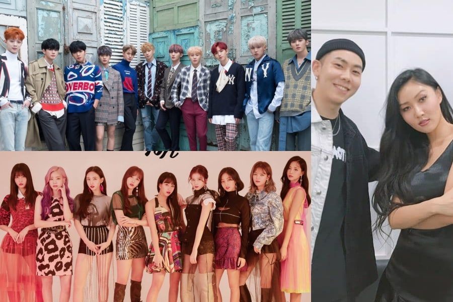 Wanna One obtient le double platine; TWICE, Loco et Hwasa de MAMAMOO sont certifiés platine par Gaon