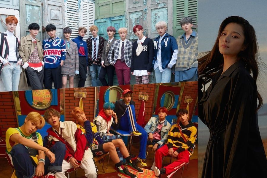 Wanna One, BTS, Ben et plus en tête des listes hebdomadaires de Gaon