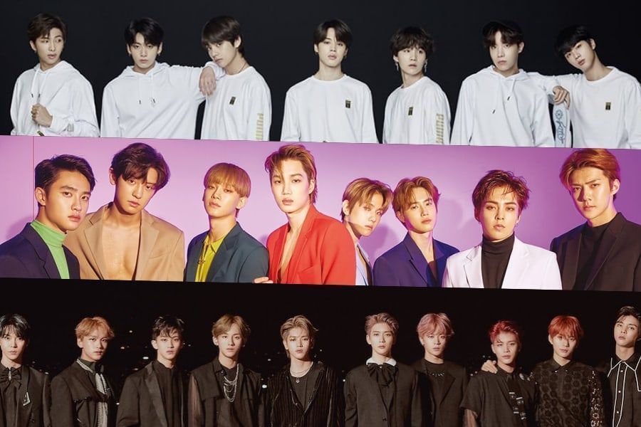 Le BTS, EXO, NCT 127, Lay et bien plus encore figurent en bonne place sur la liste des albums mondiaux de Billboard