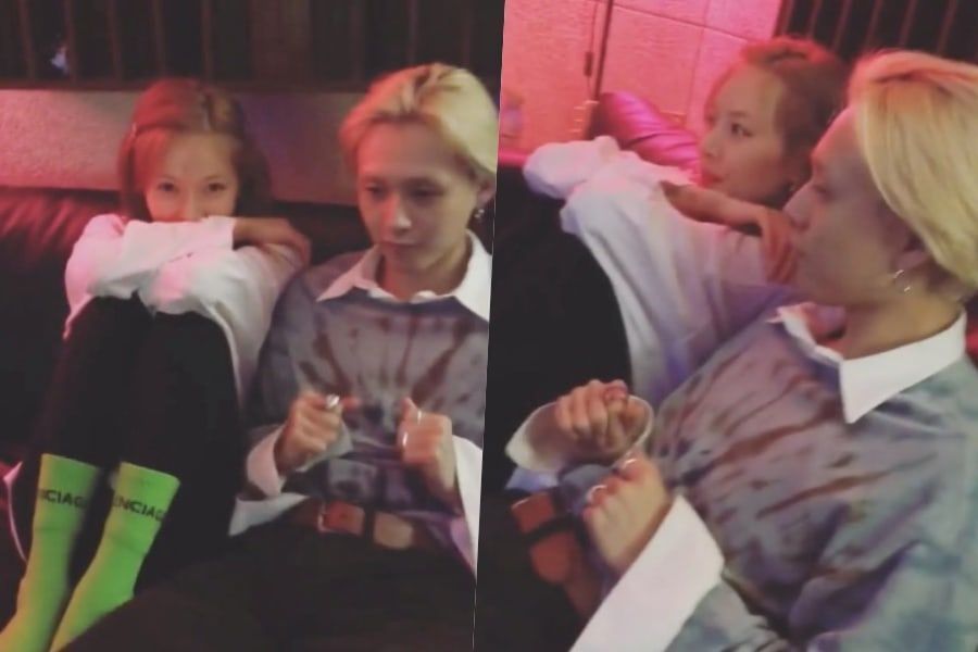 HyunA et Hyojong dansent au rythme de leur nouveau duo, partagent leur avancement sur Instagram