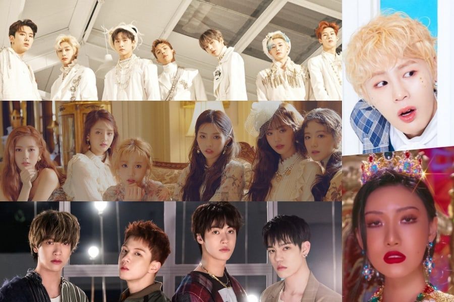 MONSTA X, (G) I-DLE, N.Flying, Ha Sung Woon et Hwasa de MAMAMOO en tête des listes mensuelles et hebdomadaires de Gaon