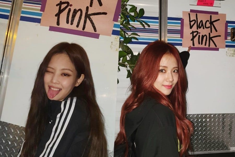 Jennie et Jisoo de BLACKPINK remercient leurs fans après leur performance lors de la première journée de Coachella