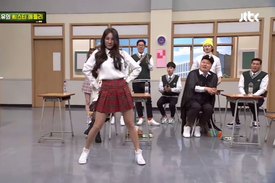 Soyou impressionne par ses talents de chanteuse + Présente medley avec les succès de SISTAR