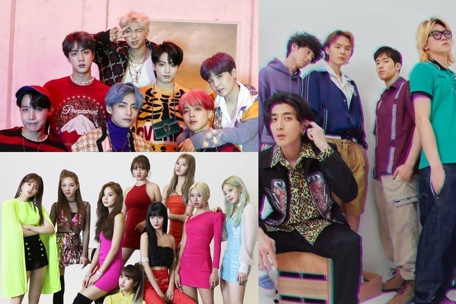 BTS, TWICE et JANNABI en tête du graphique hebdomadaire de Gaon