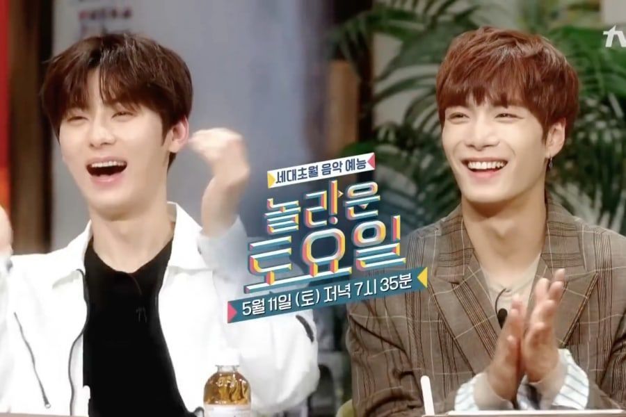 Minhyun et JR de NU'EST font rire le casting de 