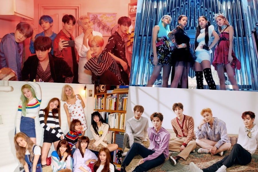 Les BTS, BLACKPINK, TWICE, NU'EST et bien plus encore figurent en bonne place sur la liste des albums mondiaux de Billboard