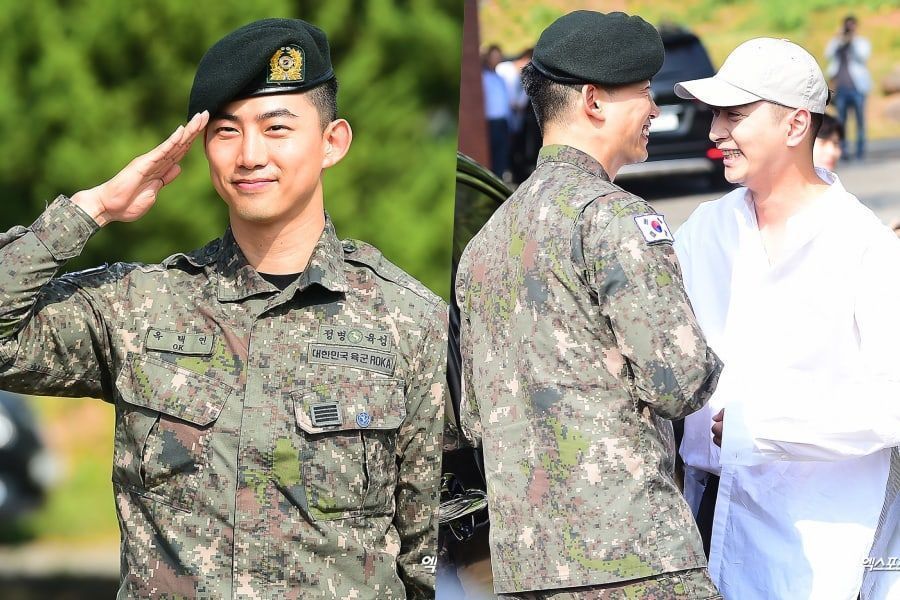 Taecyeon est renvoyé de l'armée; Parlez de manquer les membres de 14 heures + remercier les fans pour attendre