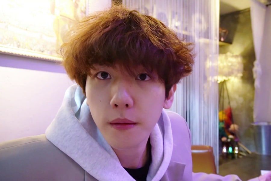 Baekhyun d'EXO ouvre une chaîne YouTube + partage les détails de sa vie sur son premier vlog