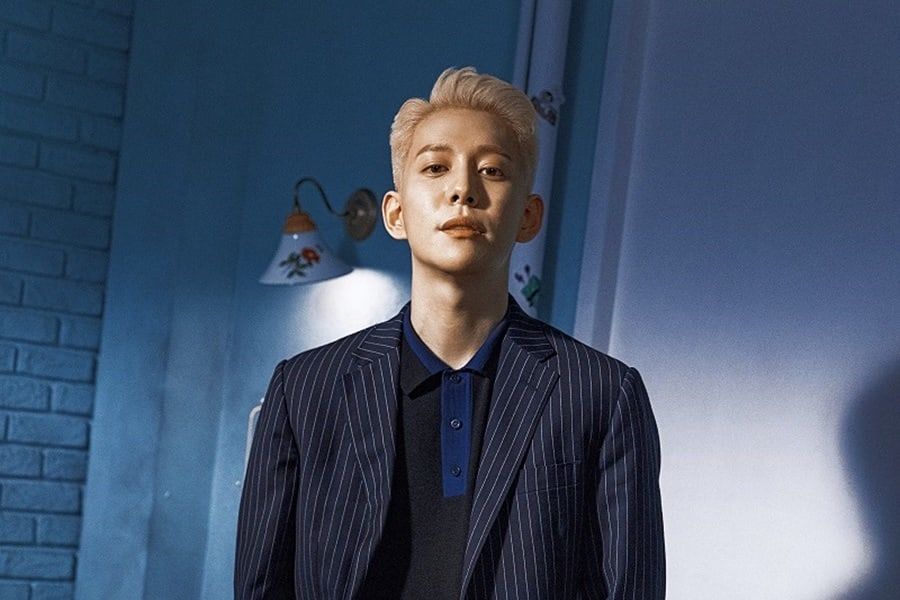 Park Kyung de Block B annonce son intention de publier une nouvelle chanson avec une pochette d'album