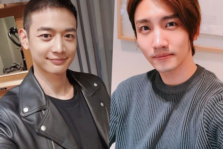 Minho de SHINee est un soldat brillant en conversation vidéo avec Changmin de TVXQ