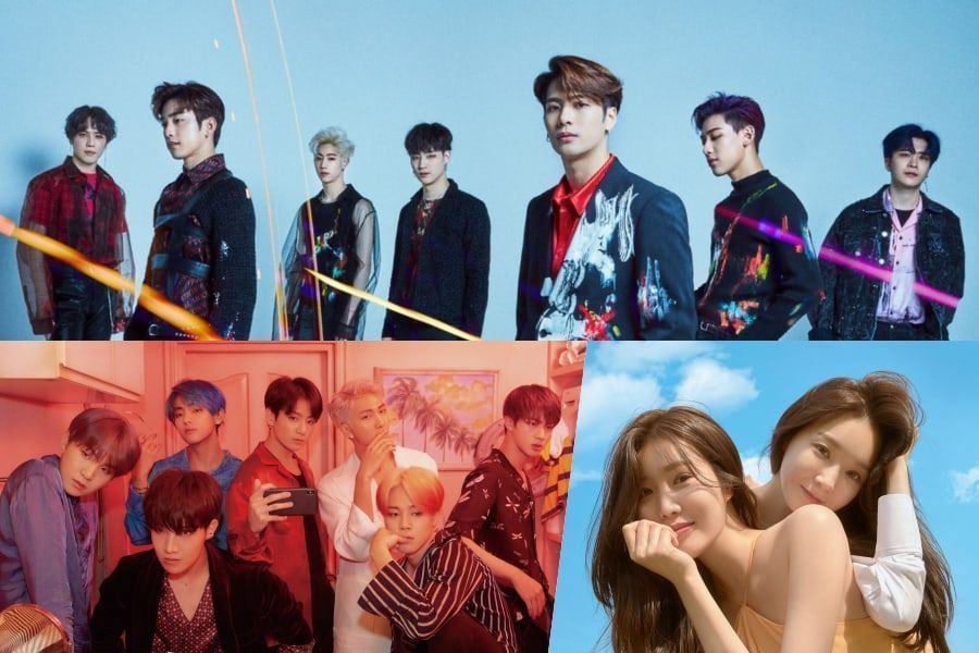 GOT7, BTS, Davichi et d'autres en tête de liste hebdomadaire de Gaon