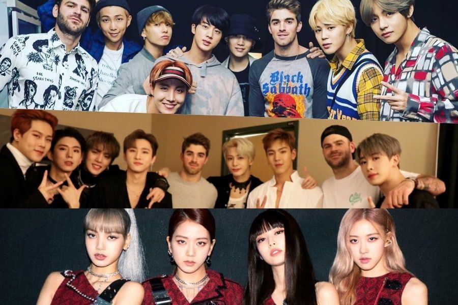 Les Chainsmokers sur leurs collaborations avec BTS et MONSTA X + leur espoir de travailler avec BLACKPINK