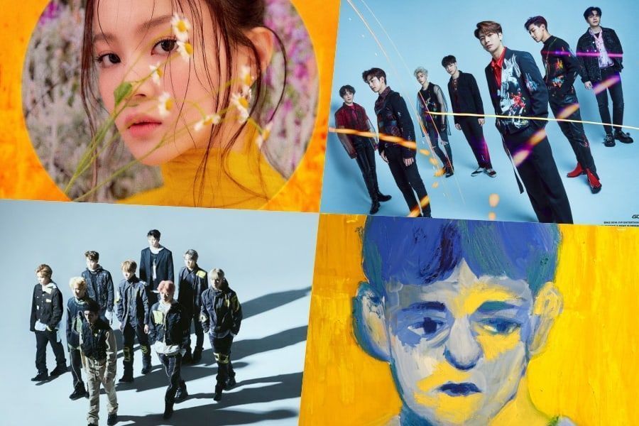 GOT7, NCT 127, Lee Hi, Jannabi et plus encore, en haut des listes mensuelles et hebdomadaires de Gaon