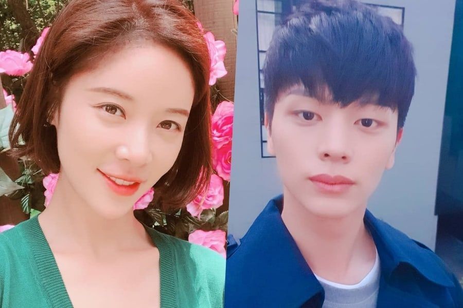 Hwang Jung Eum et Yook Sungjae dans des conversations pour un drame Webtoon