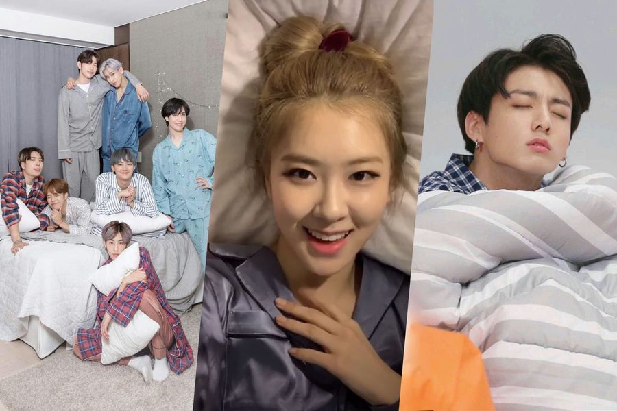 Bedtime: idoles K-Pop qui parviennent à avoir l'air mignon et à la mode quand ils dorment