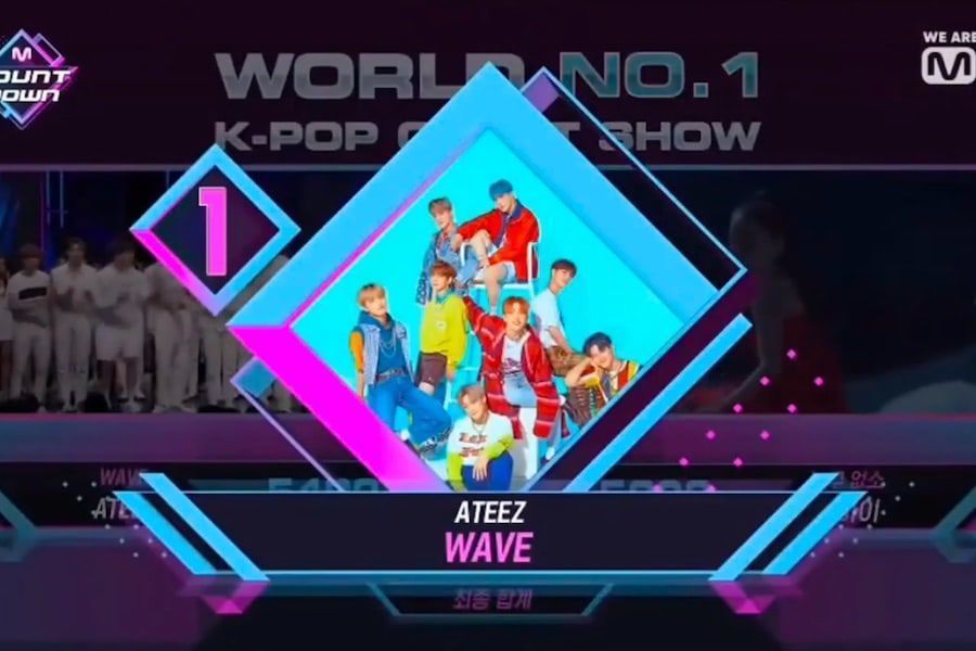 ATEEZ réalise sa première victoire dans 