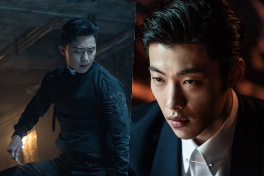 Park Seo Joon et Ahn Sung Ki unissent leurs forces contre Woo Do Hwan dans de nouvelles photos de 