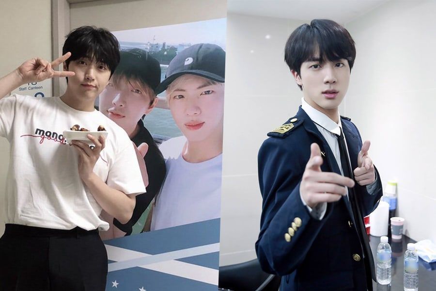 Jin de BTS envoie son soutien pour son concert solo à son ami du 