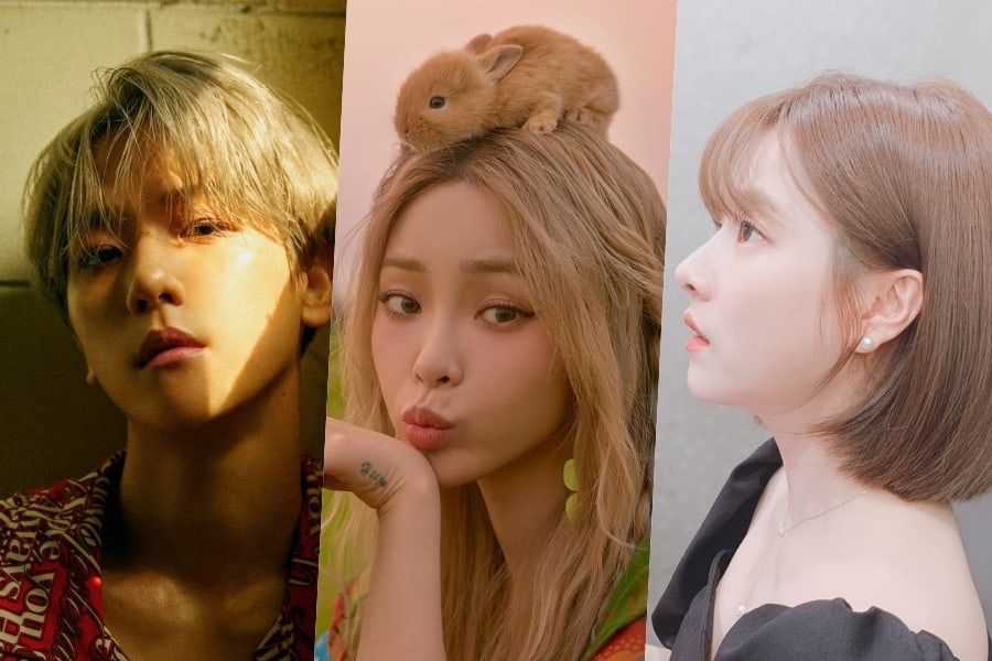 EXO Baekhyun, Heize et Ben en tête des listes hebdomadaires de Gaon