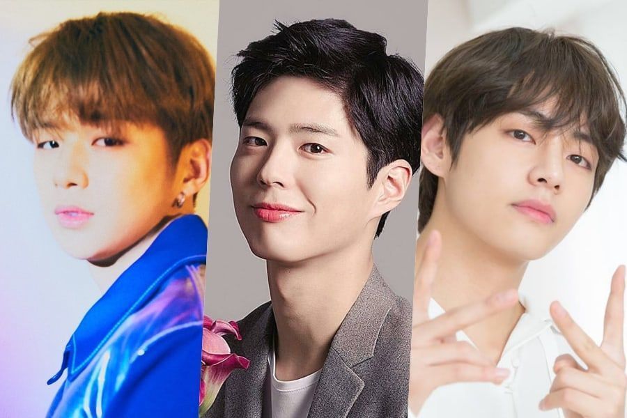 Kang Daniel, Park Bo Gum et V de BTS en tête de liste des stars les plus votées exsudant les vibrations de l'automne