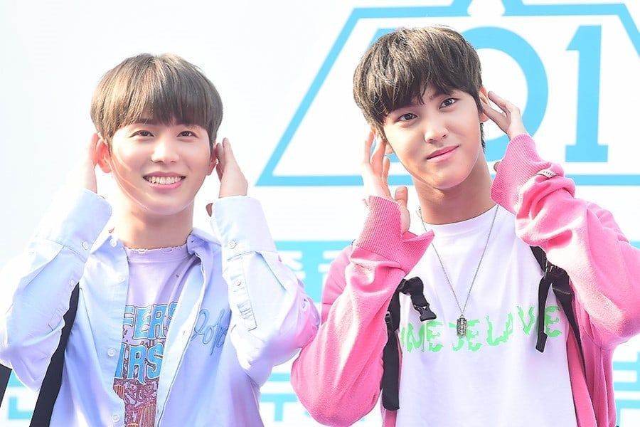 Kim Kook Heon et Song Yu Vin de «Produce X 101» ont confirmé leurs débuts en duo