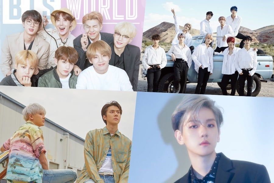 BTS, NCT 127, EXO-SC, Baekhyun et GOT7 figurent en bonne place sur la liste des albums du Billboard World