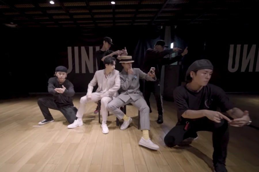 WINNER's Kim Jin Woo captive dans la vidéo de danse pratique pour son titre solo 