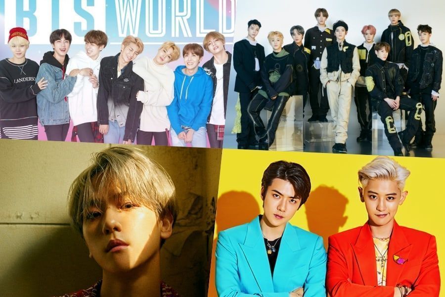 BTS, NCT 127, Baekhyun, EXO-SC et d'autres occupent des positions élevées dans le classement mondial des albums Billboard